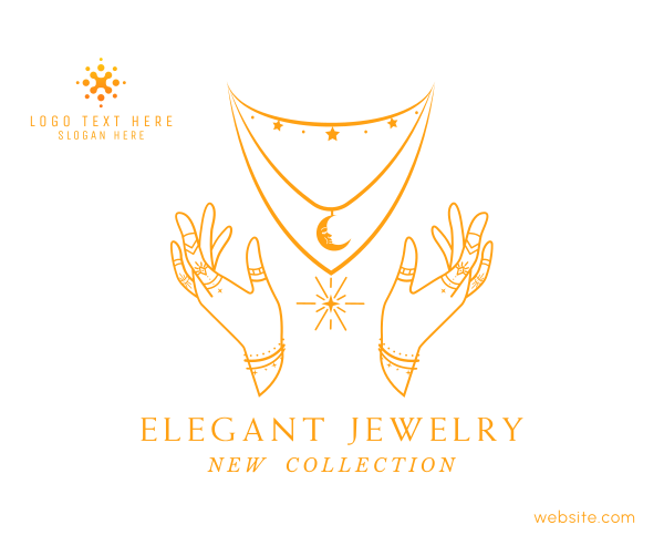 Elegant Jewelry Facebook Post Design Image Preview