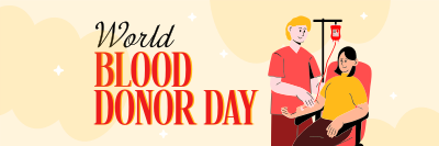 Blood Donors Twitter header (cover) Image Preview