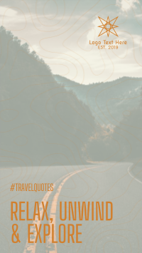 Let's Travel Instagram story Image Preview