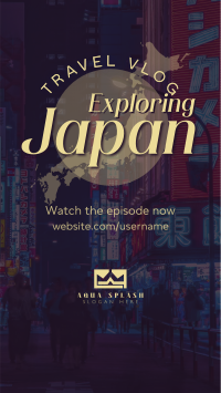 Japan Vlog TikTok Video Image Preview