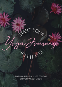 Yoga Journey Poster Design