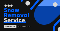 Minimal Snow Removal Facebook ad Image Preview