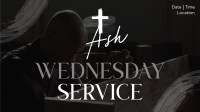 Ash Wednesday Volunteer Service Facebook event cover Image Preview