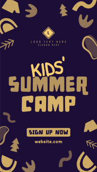 Quirky Summer Camp Instagram Story Preview