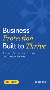 Minimalist Business Protection Insurance Instagram Reel Image Preview