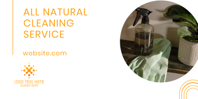 Natural Cleaning Services Twitter Post Image Preview