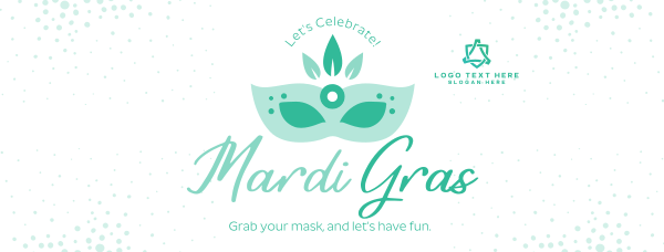 Mardi Mask Facebook Cover Design Image Preview