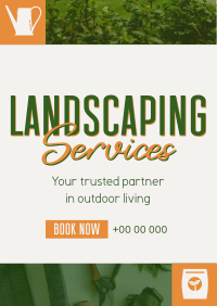 Landscape Garden Service Flyer Design