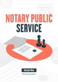 Notary Stamp Poster Image Preview
