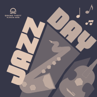 Jazz Instrumental Day Instagram post Image Preview