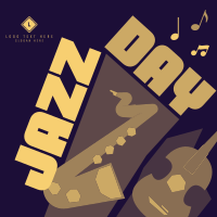 Jazz Instrumental Day Instagram post Image Preview