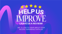 Leave Us A Review Animation Design