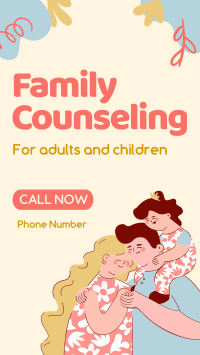 Quirky Family Counseling Service Instagram story Image Preview