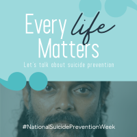 Simple Suicide Prevention Campaign Instagram Post Preview