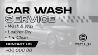 Professional Car Wash Service Facebook Event Cover Image Preview