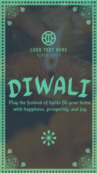 Peaceful Diwali Greeting YouTube Short Preview