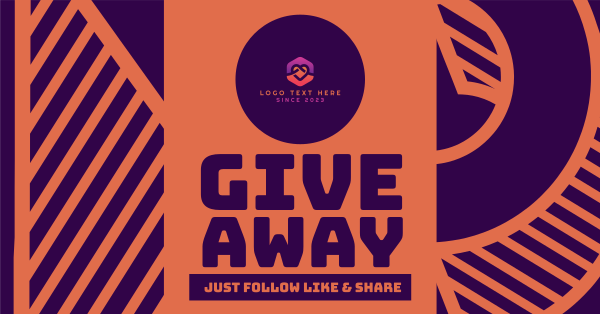 Giveaway Facebook Ad Design Image Preview