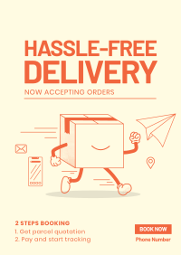 Package Delivery Booking Poster Image Preview