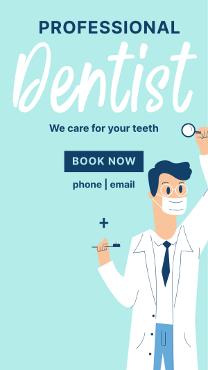 Dental Clinic Instagram story