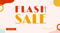 Memphis Flash Sale Facebook Event Cover Design