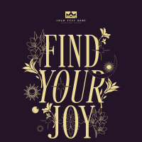 Celestial Find Joy Quote T-shirt Preview