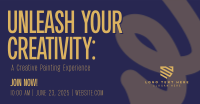 Creative Painting Workshop Facebook Ad Preview