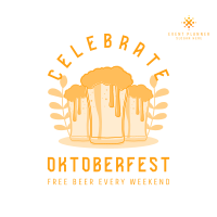 Oktoberfest Party Instagram post Image Preview