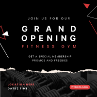 Fitness Gym Grand Opening Instagram post Image Preview