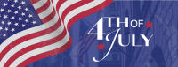 4th of July Flag Facebook Cover Design