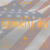 Elegant Memorial Day Linkedin Post Image Preview