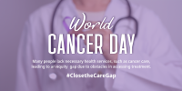 Cancer Day Ribbon Pin Twitter post Image Preview