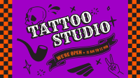 Checkerboard Tattoo Studio Facebook Event Cover Image Preview