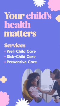 Children's Clinic Instagram Story Design