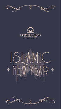 Celebrate Islamic New Year YouTube Short Design