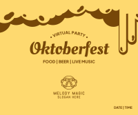 Virtual Oktoberfest Facebook post Image Preview