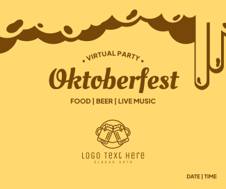 Virtual Oktoberfest Facebook post