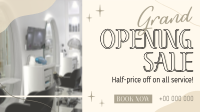 Salon Opening Discounts Facebook event cover Image Preview