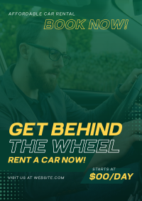 Rent a Car Poster Image Preview