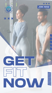 Ready To Get Fit Facebook Story Design