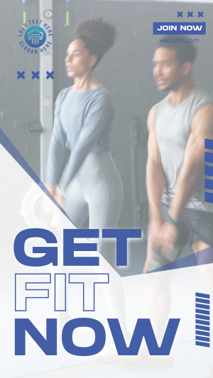 Ready To Get Fit Facebook story Image Preview