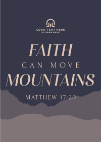 Faith Move Mountains Poster Image Preview