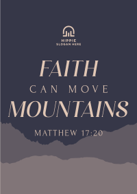 Faith Move Mountains Poster Image Preview