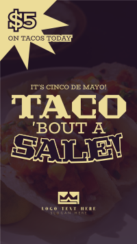 Cinco De Mayo Taco YouTube Short Design