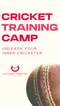 Cricket Training Camp TikTok Video Image Preview