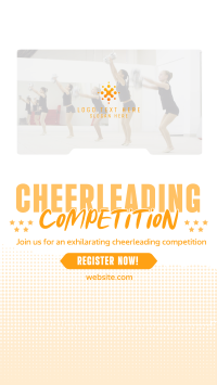 Cheerleading  Competition Details YouTube Short Design