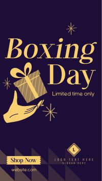Boxing Day Offer Facebook Story Design