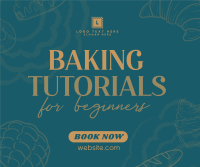 Baking Tutorials Facebook Post Design