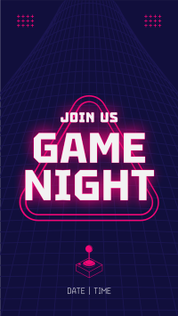Game Night Facebook Story Design
