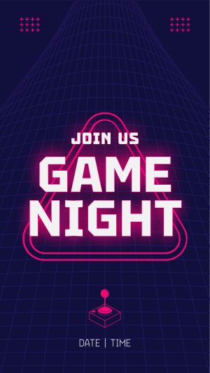 Game Night Facebook story Image Preview