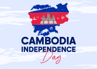 Victorious Cambodia Postcard Design